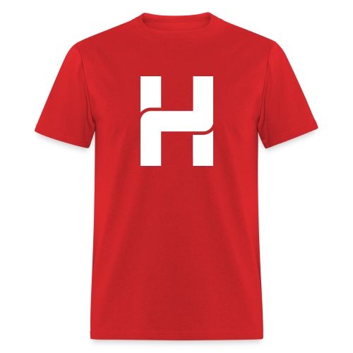 Hazey Logo White - Men's T-Shirt