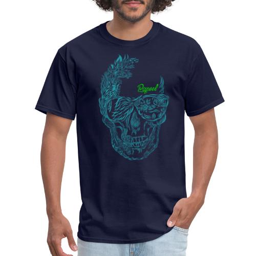 Floral skull Papeel Arts - Men's T-Shirt