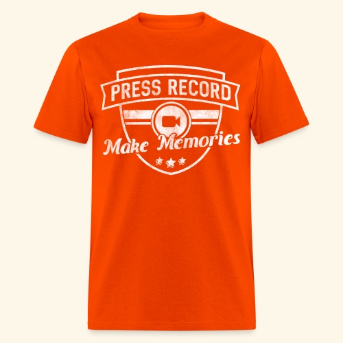 pressrecord_makememories2 - Men's T-Shirt