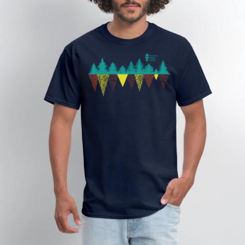 Treeline Geometry - Men's T-Shirt