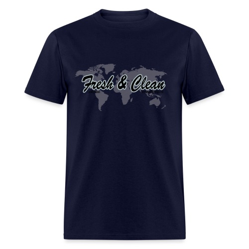 freashandcleanlogoconcords - Men's T-Shirt