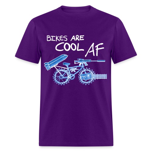 Bikes are COOL AF - Men's T-Shirt