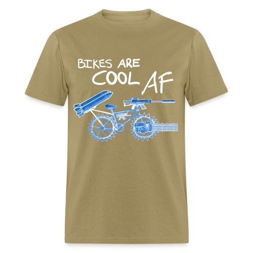 Bikes are COOL AF - Men's T-Shirt