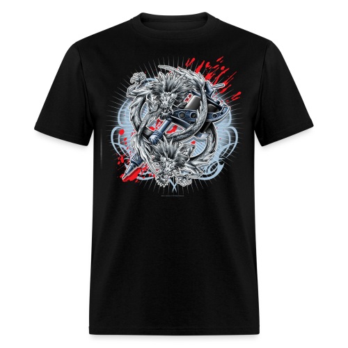 Dragon Tattoo by RollinLow - Men's T-Shirt
