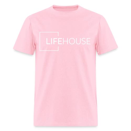 LH Logo White - Men's T-Shirt
