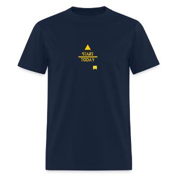 Start Today - Men's T-Shirt - navy - Front - Jose (178cm)