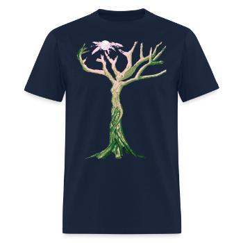 tREE - Men's T-Shirt - navy - Front - Jose (178cm)