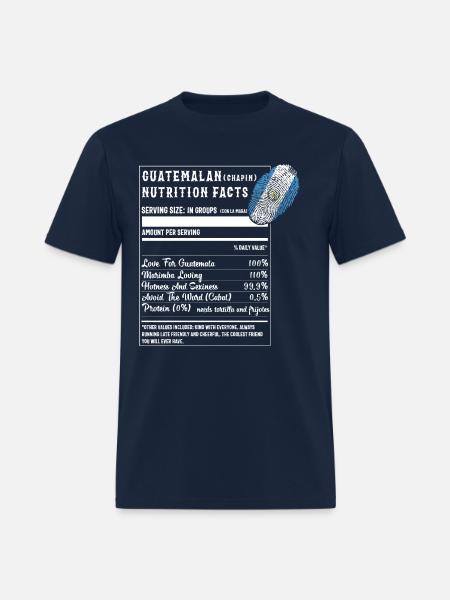 guatemalan chapin nutrition guatemala - Men's T-Shirt - navy