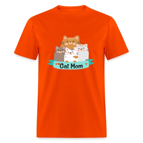 Cat MOM, Cat Mother, Cat Mum, Mother's Day - Men's T-Shirt