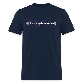Breaking Benjamin Shirt - Men's T-Shirt - navy - Front - Jose (178cm)