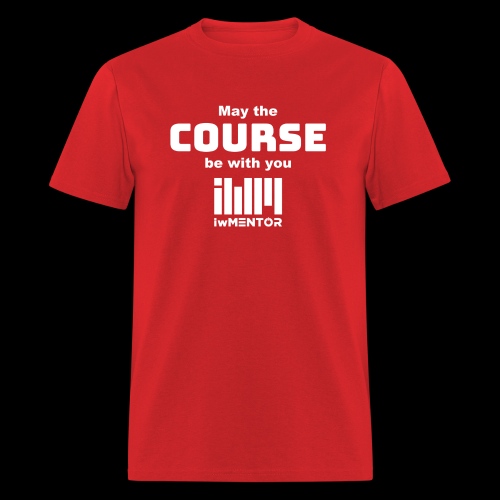 May the course be with you - Men's T-Shirt