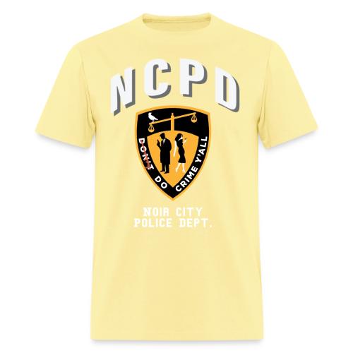 Noir City Police Department shirt - Men's T-Shirt