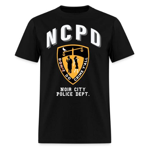 Noir City Police Department shirt - Men's T-Shirt