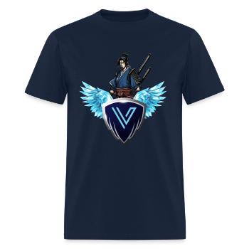 TITAN - Men's T-Shirt - navy - Front - Jose (178cm)