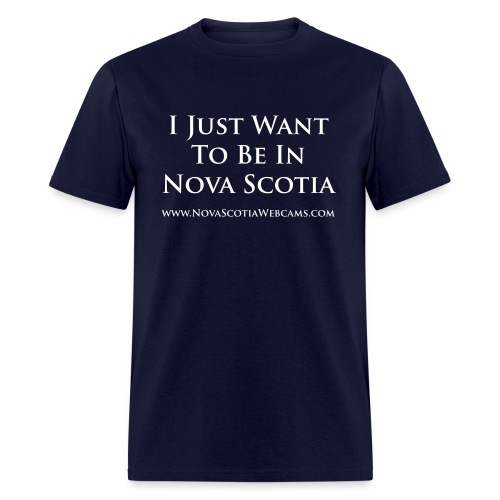 i just want to be in ns - Men's T-Shirt