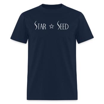 Star Seed - Men's T-Shirt - navy - Front - Jose (178cm)