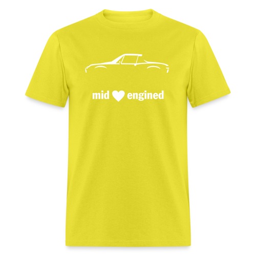 Mid Engined Sportscar for dark colored shirts - Men's T-Shirt
