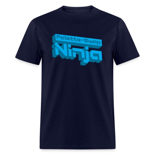 3dlogo blue - Men's T-Shirt