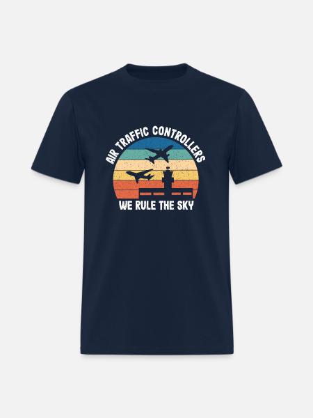 Air Traffic Controller ATC Air Traffic Control - Men's T-Shirt - navy