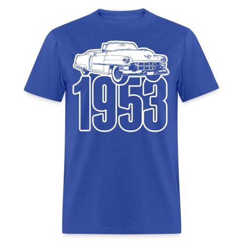 1953cadillacseries6201cwhite - Men's T-Shirt