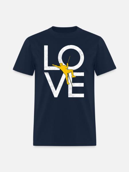 climbing - Men's T-Shirt - navy