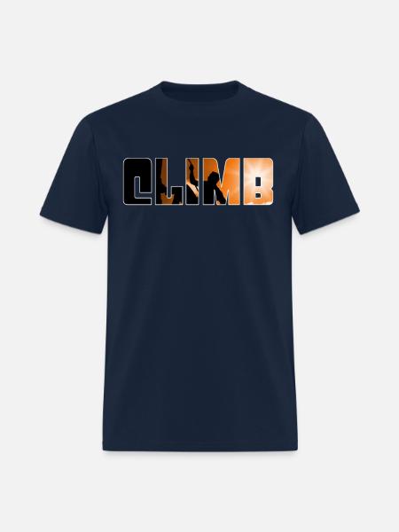 climb - Men's T-Shirt - navy