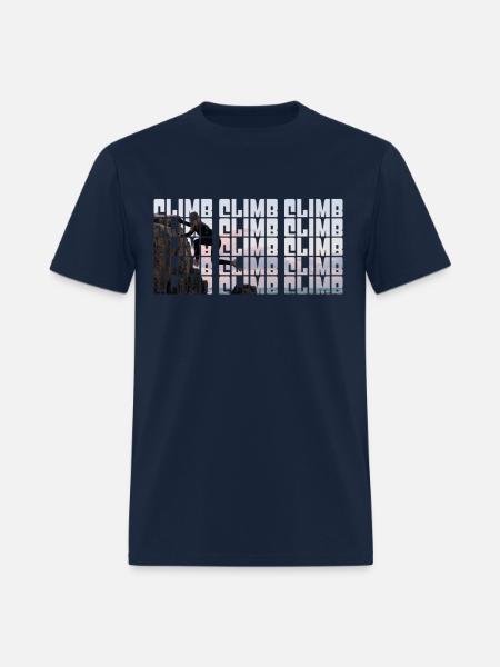climb - Men's T-Shirt - navy