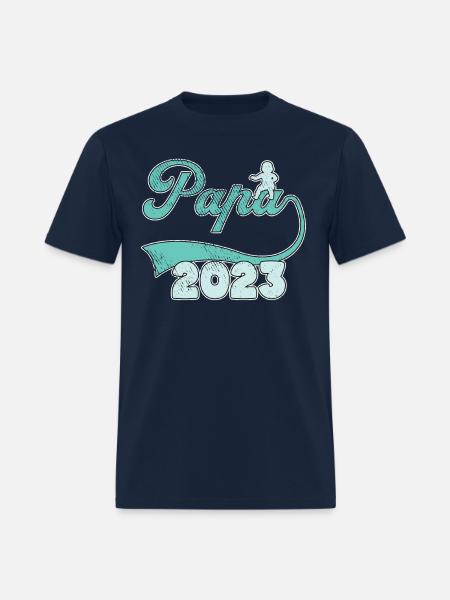 papa 2023 - Men's T-Shirt - navy
