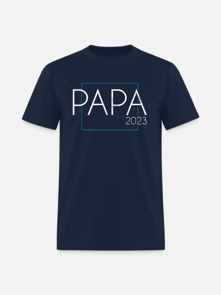 papa 2023 - Men's T-Shirt - navy