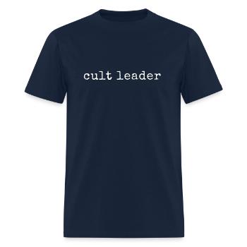 Cult Leader - Men's T-Shirt - navy - Front - Jose (178cm)