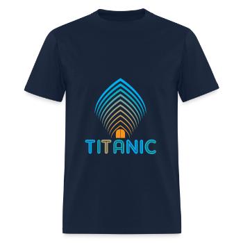 titanic - Men's T-Shirt - navy - Front - Jose (178cm)