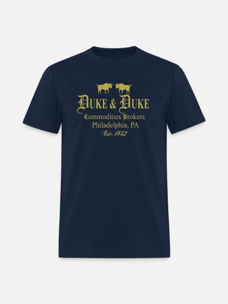 Duke And Duke Commodities Trading - Men's T-Shirt - navy
