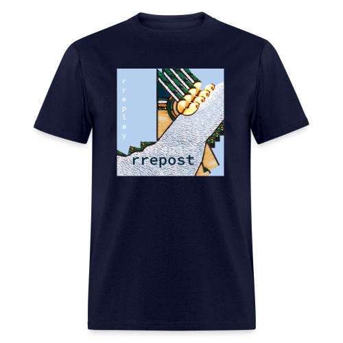 rrepost - rreplay - Men's T-Shirt