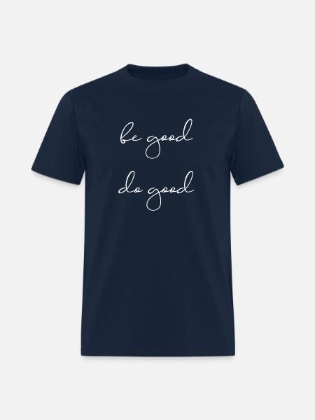 Be good - Men's T-Shirt - navy