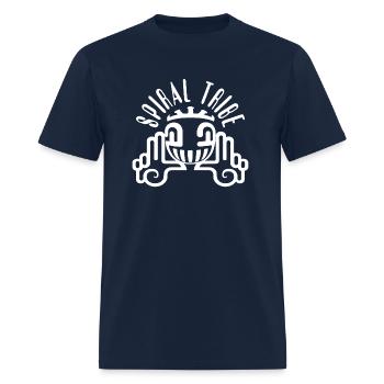 SPIRAL TRIBE - Men's T-Shirt - navy - Front - Jose (178cm)