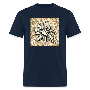 German Edelweiss Oktobefest - Men's T-Shirt - navy - Front - Jose (178cm)