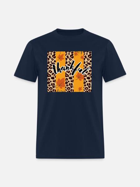 thankful - Men's T-Shirt - navy