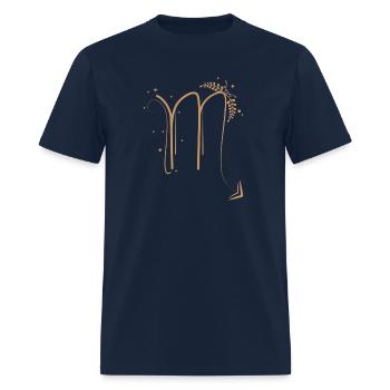 Scorpio Zodiac Sign - Men's T-Shirt - navy - Front - Jose (178cm)