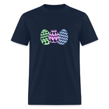 Easter Eggs - Men's T-Shirt - navy - Front - Jose (178cm)