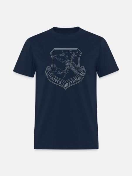 Strategic Command Emblem Grunge - Men's T-Shirt - navy
