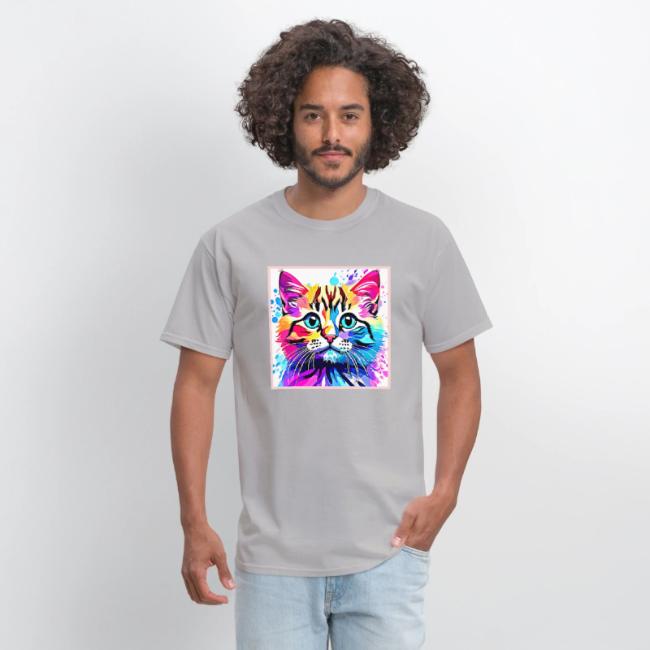 Vivid Kitty Vibes Design