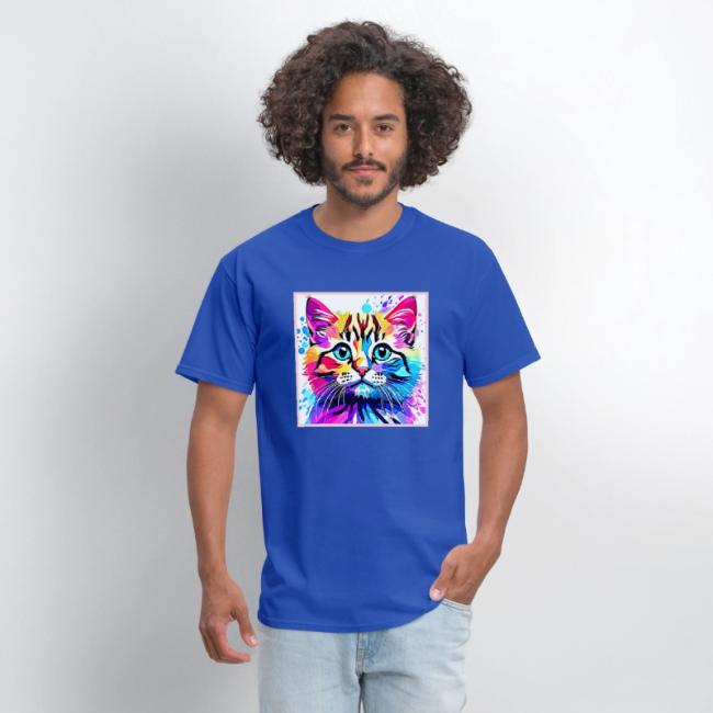 Vivid Kitty Vibes Design