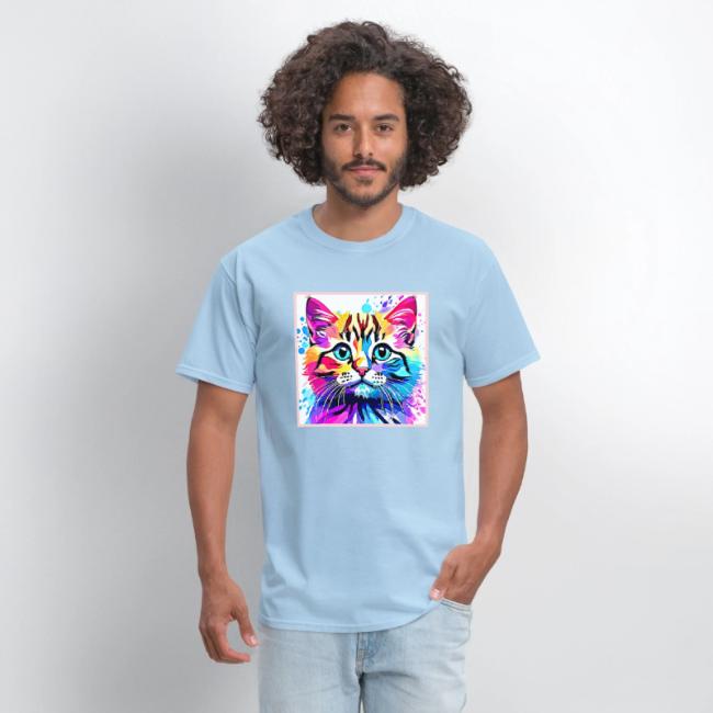 Vivid Kitty Vibes Design