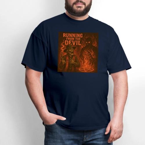 Running From The Devil The Outlaw Reverend - Men's T-Shirt