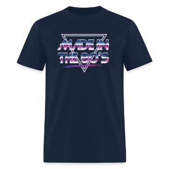 made in the 80s - Men's T-Shirt - navy - Front - Jose (178cm)