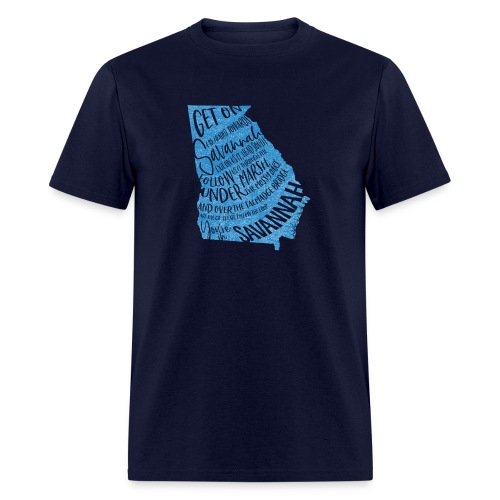 Savannah Directions - Blue - Men's T-Shirt
