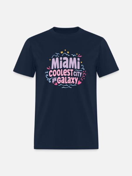 Miami - Men's T-Shirt - navy