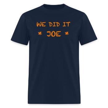 we just did 46 - Men's T-Shirt - navy - Front - Jose (178cm)