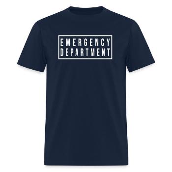 Emergency Department Emergency Room Healthcare - Men's T-Shirt - navy - Front - Jose (178cm)