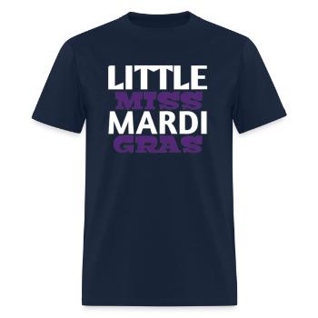 LittLe Miss - Men's T-Shirt - navy - Front - Jose (178cm)